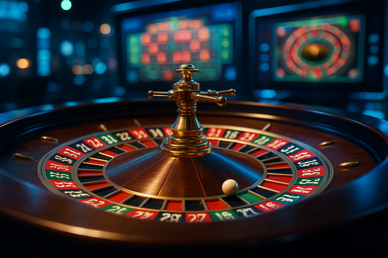Online roulette guide for beginners - virtual wheel and ball
